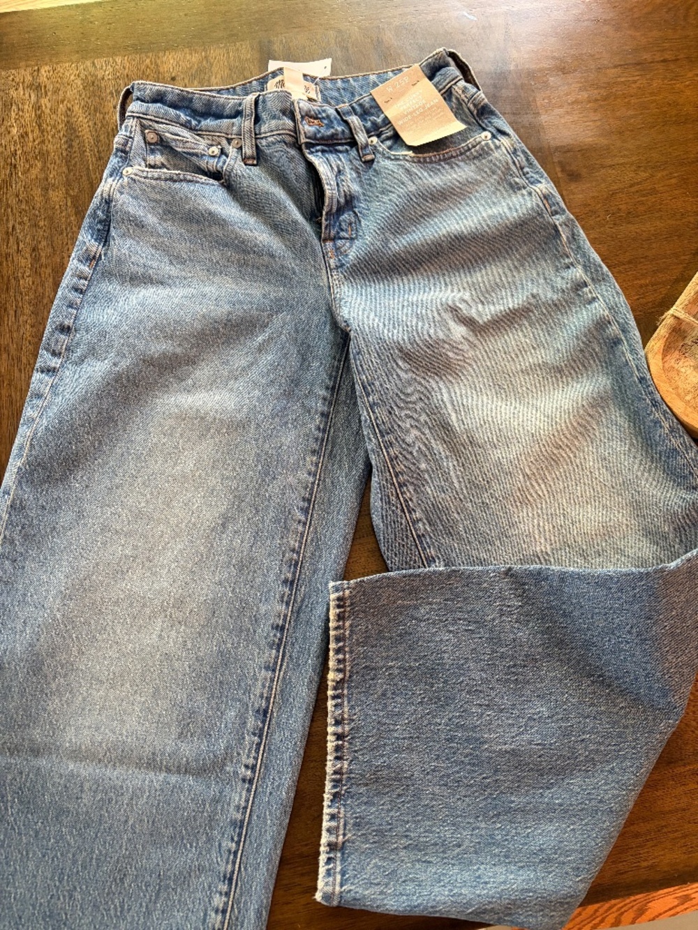 Madewell Curvy Perfect Vintage Wide Leg Jeans